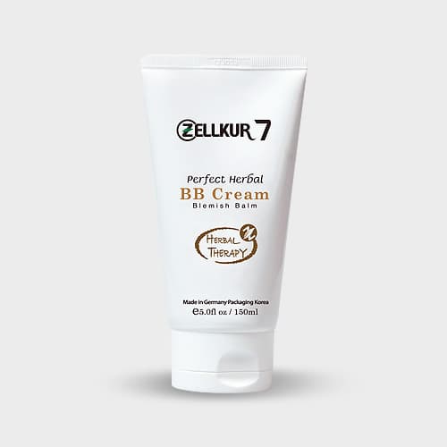 Zellkur7 Perfect Herbal BB Cream Blemish Balm Cream 150ml